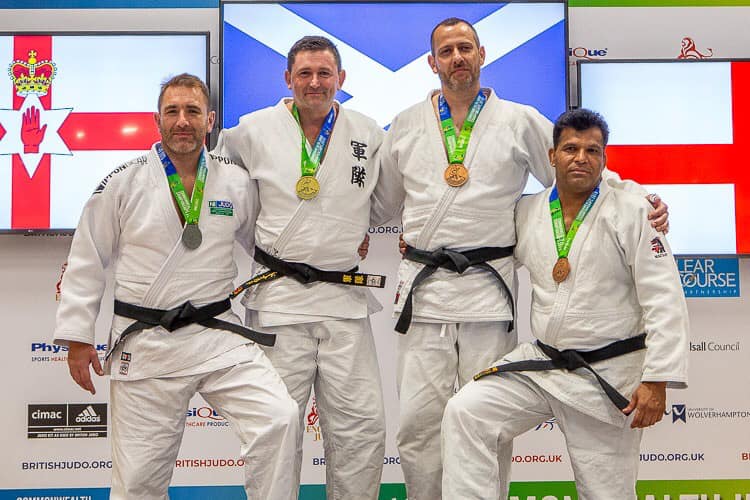 podium shot from 2019 commonwealth judo championships